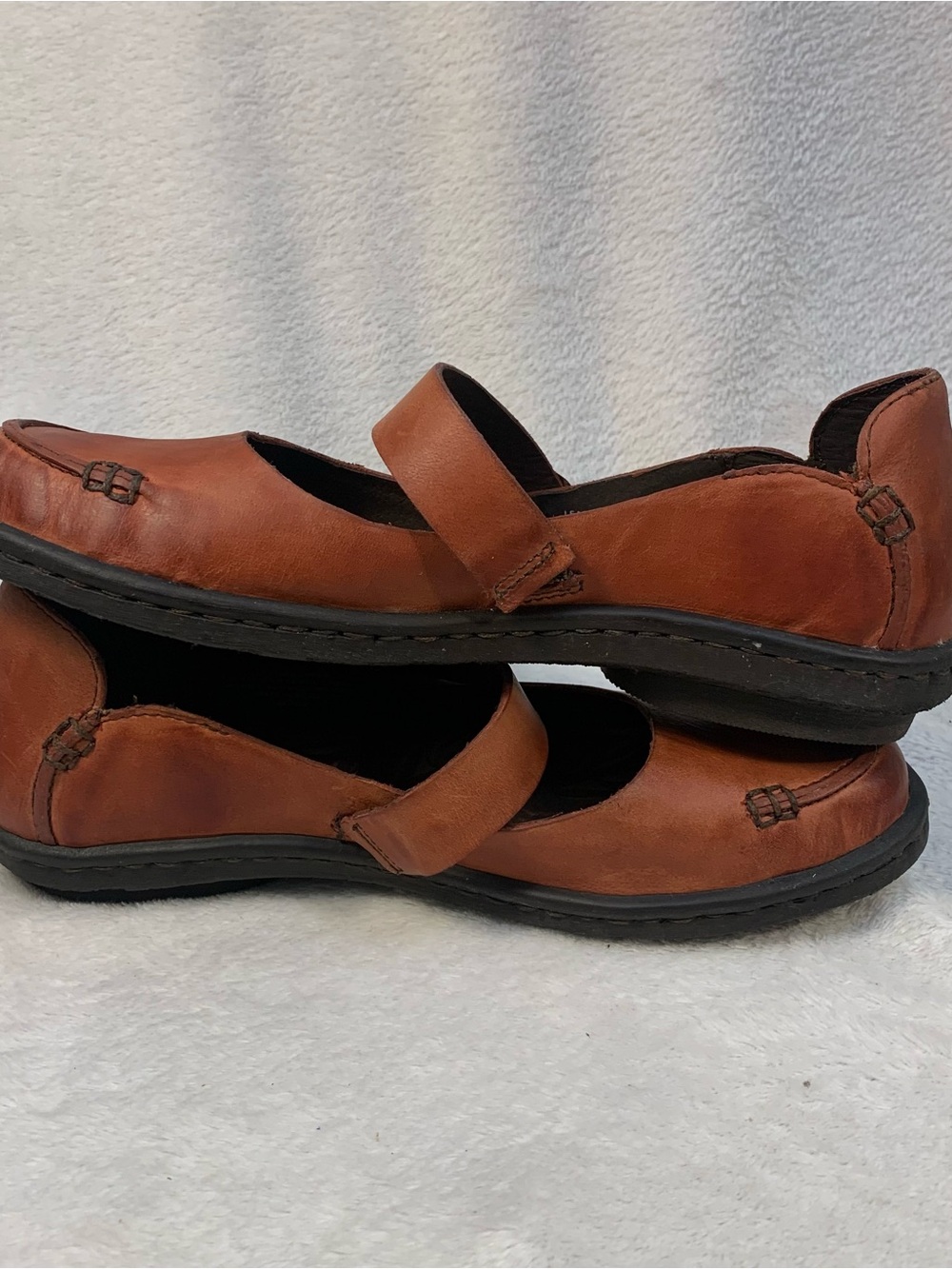 Born Aronica Mary Jane’s Comfort Casual Leather Dress Shoes Size 7.5 - Picture 5 of 10